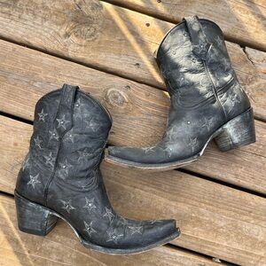 Sold! Hold for Cindy Old Gringo Liberty Black Star Cowboy Boots Size 10